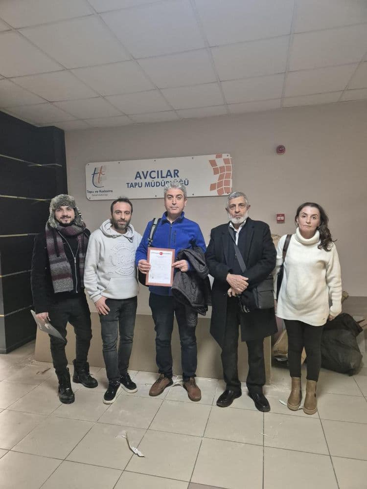 Tapu teslim gününden bir kare (13)