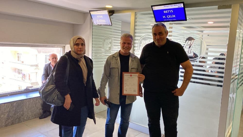 Tapu teslim gününden bir kare (17)