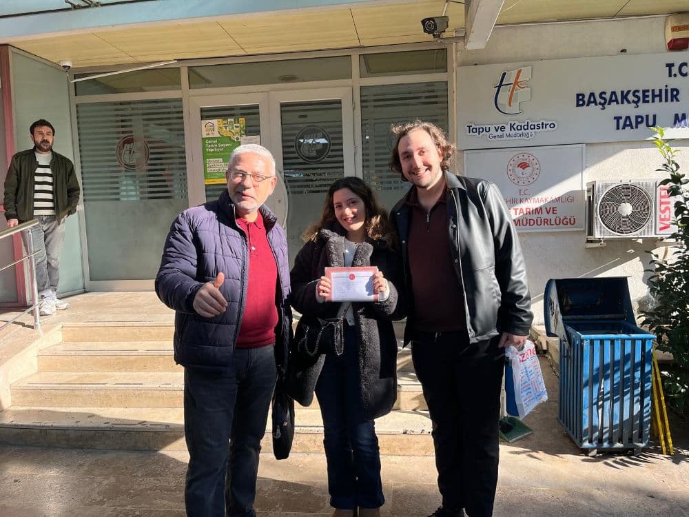 Tapu teslim gününden bir kare (44)