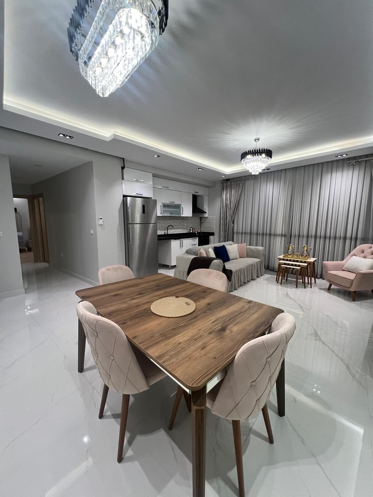 Sky Bahçeşehir Sitesinde Eşyalı Ful Yapılı Satılık 2+1 - Fotoğraf 1