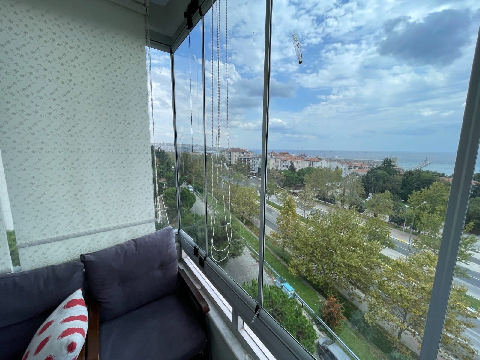 Tekirdağ Deniz Manzaralı 3+1 Eşyalı Kiralık Daire