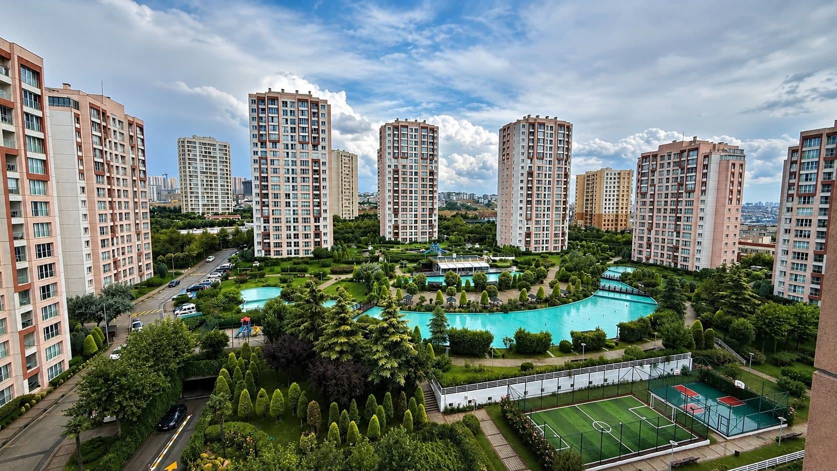 Ispartakule Bizimevler 3 Peyzaj 4+1 Satılık Daire - Fotoğraf 1